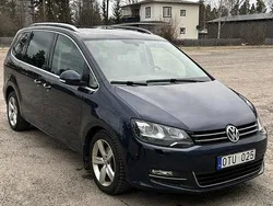 Blå Begagnad 2011 VW Sharan GT Minibuss | 80 000 kr (Bra pris)