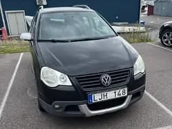 Svart Begagnad 2008 VW Polo Kombi | 25 000 kr (Bra pris)