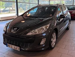 Mörkgrå Begagnad 2009 Peugeot 308 Kombi | 39 900 kr (Marknadspris)