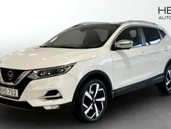 Vit (white) Begagnad 2018 Nissan Qashqai Tekna+ SUV | 179 900 kr (Marknadspris)