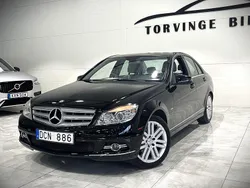 Svart Begagnad 2009 Mercedes C180 Avantgarde Sedan | 59 900 kr (Marknadspris)