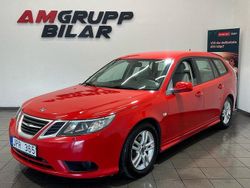 Röd Begagnad 2010 Saab 9-3 Linear Kombi | 49 900 kr (Marknadspris)