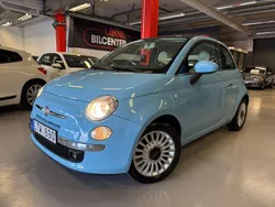 Blå Begagnad 2011 Fiat 500 Lounge Halvkombi | 59 900 kr (Superpris)