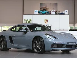 Grå Begagnad 2022 Porsche 718 Cayman GTS Sportkupé | 1 049 000 kr