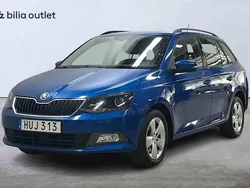 Blå Begagnad 2016 Skoda Fabia Kombi | 79 900 kr (Marknadspris)