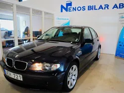 Blå Begagnad 2003 BMW 318 Sedan | 44 500 kr (Dyr)