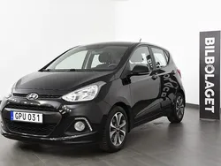 Svart Begagnad 2015 Hyundai i10 Halvkombi | 69 800 kr (Marknadspris)