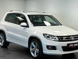 Vit Begagnad 2013 VW Tiguan R-line SUV | 99 900 kr (Lite dyr)