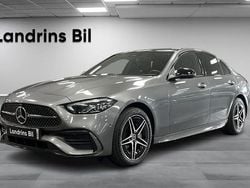 Grå Begagnad 2024 Mercedes C300e AMG Sedan | 529 000 kr (Marknadspris)