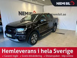 Svart Begagnad 2021 Ford Ranger S Pickup | 368 900 kr (Bra pris)