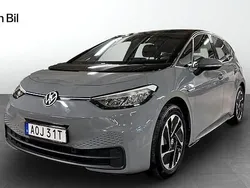 Grå Begagnad 2021 VW ID.3 Pro Performance Halvkombi | 229 900 kr (Bra pris)