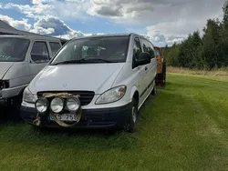 Vit Begagnad 2007 Mercedes Vito Minibuss | 5 000 kr (Superpris)