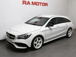 Vit Begagnad 2017 Mercedes CLA250 Shooting Brake AMG Kombi | 239 800 kr (Lite dyr)