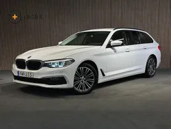 Vit Begagnad 2018 BMW 520 Sport Line Kombi | 254 500 kr (Marknadspris)