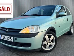 Grön Begagnad 2001 Opel Corsa Halvkombi | 17 900 kr