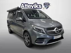 Grå Begagnad 2021 Mercedes V300 Marco Polo Minibuss | 699 900 kr