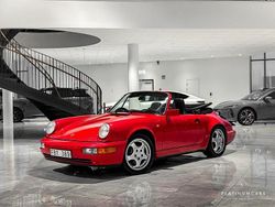 Röd Begagnad 1990 Porsche 911 Carrera Cabriolet Cab | 799 000 kr