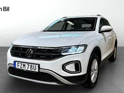 Vit Begagnad 2022 VW T-Roc Life SUV | 259 900 kr (Marknadspris)