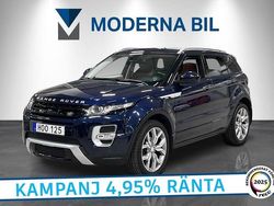 Blå Begagnad 2014 Land Rover Range Rover evoque Autobiography SUV | 189 900 kr (Lite dyr)