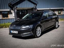 Svart Begagnad 2021 Skoda Superb Business Line Kombi | 239 900 kr (Bra pris)