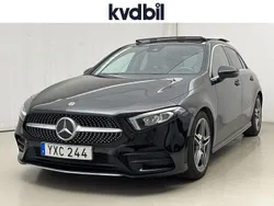 Svart Begagnad 2019 Mercedes A200 AMG Halvkombi | 244 800 kr (Marknadspris)