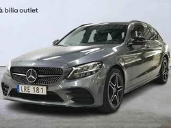 Grå Begagnad 2019 Mercedes C220 Kombi | 289 900 kr