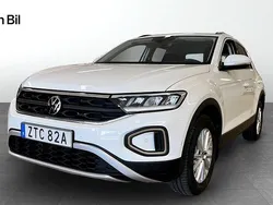 Vit Begagnad 2022 VW T-Roc Life SUV | 219 900 kr (Marknadspris)