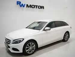 Vit Begagnad 2018 Mercedes C220 Avantgarde Kombi | 154 900 kr (Bra pris)