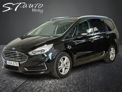 Svart Begagnad 2019 Ford Galaxy Titanium Minibuss | 299 900 kr