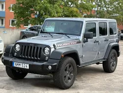 Grå Begagnad 2018 Jeep Wrangler Unlimited Rubicon SUV | 439 500 kr (Marknadspris)