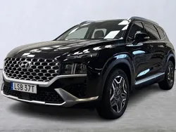 Svart Begagnad 2023 Hyundai Santa Fe SUV | 539 900 kr (Marknadspris)
