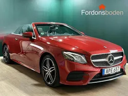 Röd Begagnad 2018 Mercedes E400 AMG Cab | 489 800 kr (Superpris)