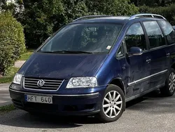 Blå Begagnad 2007 VW Sharan Freestyle Minibuss | 7 000 kr