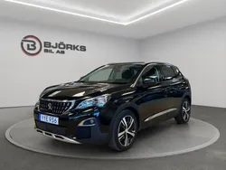 Svart Begagnad 2017 Peugeot 3008 Allure SUV | 159 500 kr (Bra pris)
