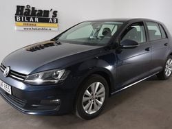 Mörkblå (blå) Begagnad 2015 VW Golf VII Halvkombi | 134 500 kr (Marknadspris)