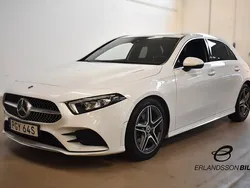 Vit Begagnad 2019 Mercedes A180 AMG Halvkombi | 219 900 kr (Marknadspris)