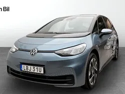 Blå (stonewashed blue metallic) Begagnad 2022 VW ID.3 Comfortline Halvkombi | 309 900 kr (Lite dyr)