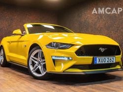 Gul Begagnad 2018 Ford Mustang GT Convertible Cab | 499 500 kr (Lite dyr)
