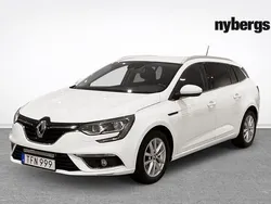 Vit Begagnad 2018 Renault Mégane GrandTour Zen Kombi | 124 900 kr (Marknadspris)