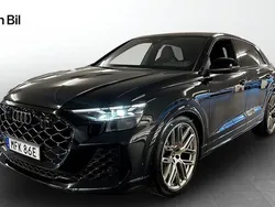 Svart Ny 2024 Audi RS Q8 SUV | 1 499 900 kr (Marknadspris)