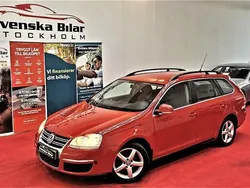 Röd Begagnad 2007 VW Golf VI Business Kombi | 59 900 kr (Dyr)