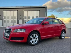 Röd Begagnad 2009 Audi A3 Sportback Attraction Halvkombi | 38 000 kr (Superpris)