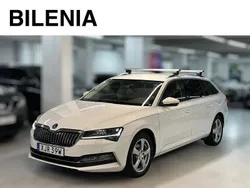 Vit Begagnad 2020 Skoda Superb Business Line Kombi | 275 000 kr (Bra pris)