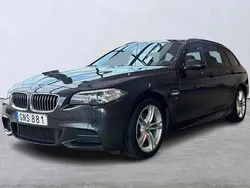 Mörkgrå Begagnad 2014 BMW 520 M Sport Kombi | 209 900 kr (Dyr)