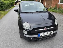 Svart Begagnad 2015 Fiat 500 Halvkombi | 59 000 kr (Marknadspris)