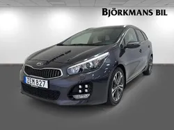 Mörkgrå (mgrå) Begagnad 2018 Kia Ceed Sportswagon GT-Line Kombi | 159 900 kr (Marknadspris)
