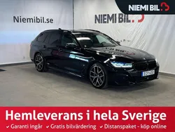 Svart Begagnad 2021 BMW 530 M Sport Kombi | 569 900 kr (Dyr)