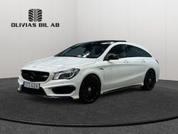 Vit Begagnad 2015 Mercedes CLA45 AMG AMG Kombi | 279 400 kr (Marknadspris)