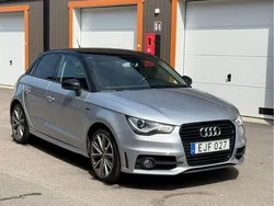 Silver Begagnad 2014 Audi A1 Sportback Sport Halvkombi | 87 000 kr (Marknadspris)