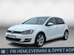 Vit Begagnad 2015 VW Golf VII Halvkombi | 139 900 kr (Marknadspris)